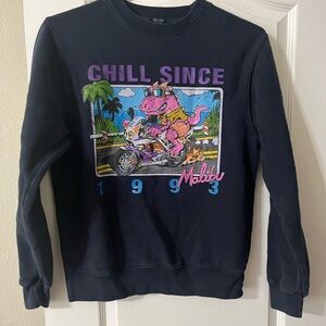 Brandy Melville Navy Sweatshirt